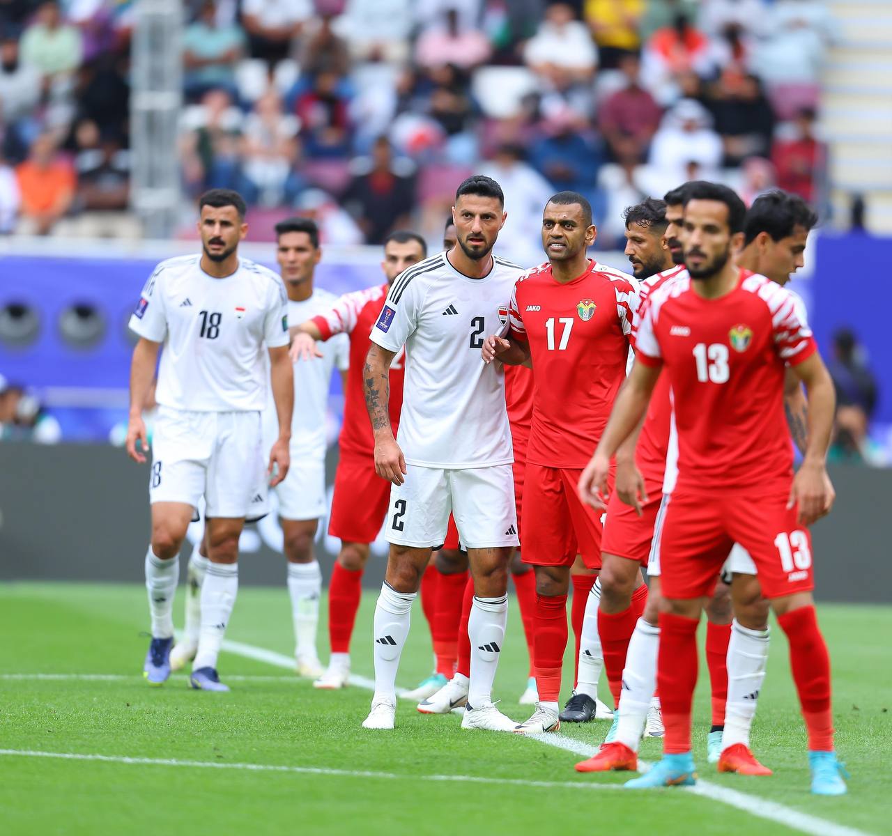 العراق يودع بطولة اسيا بعد خسارته امام الاردن