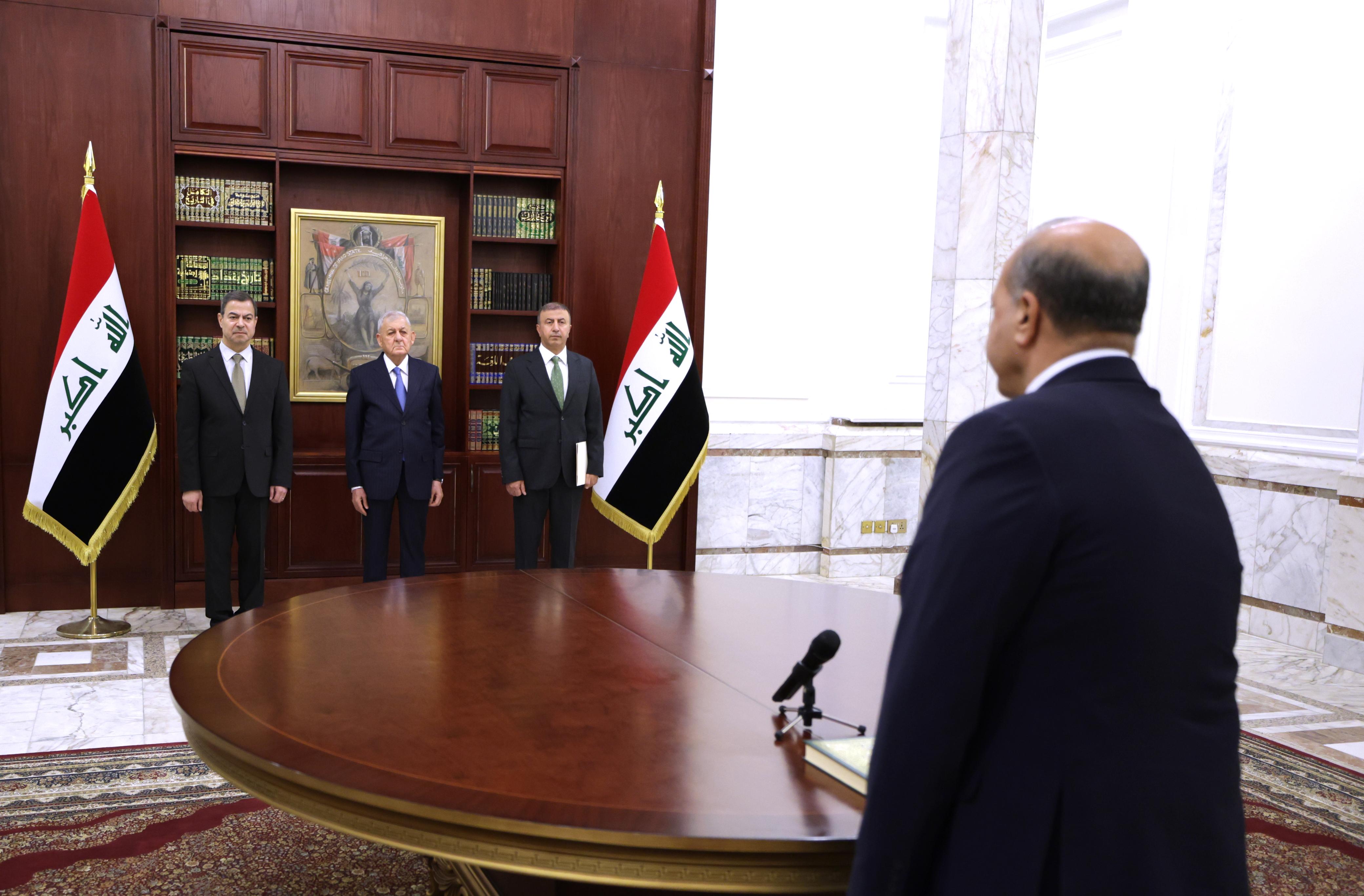 رئيس المحكمة الاتحادية الجديد يتعهد برفض أي تدخل في شؤونها (فيديو)