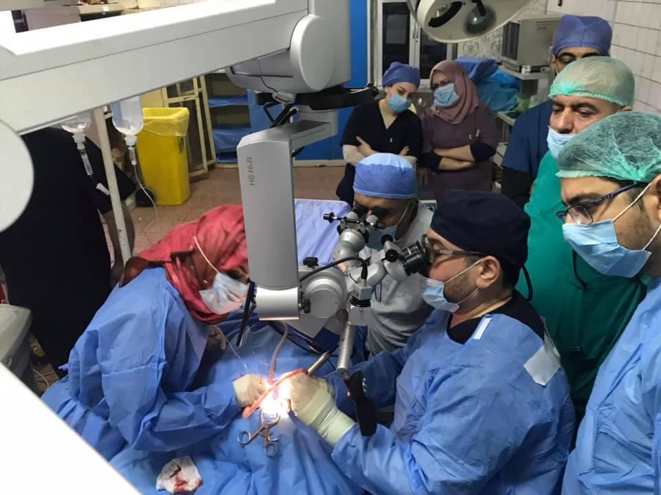 البدء باجراء عمليات زراعة قوقعة الاذن في مستشفى اليرموك التعليمي