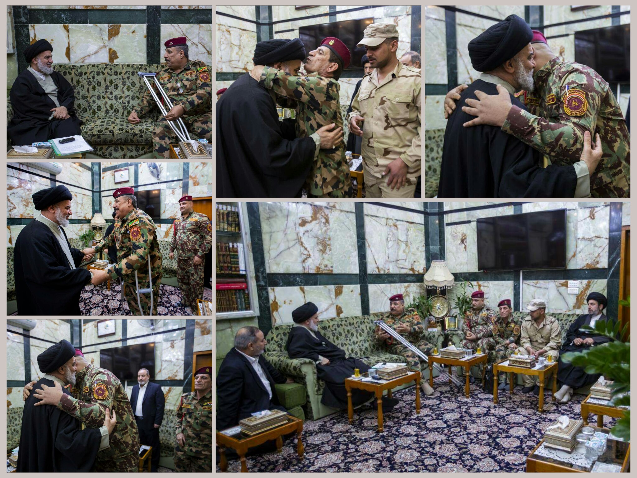 ممثل المرجع السيستاني يحث المسؤول عن اكثر من 63 الف جريح في الجيش والشرطة والحشد الشعبي الى توثيق بطولاتهم