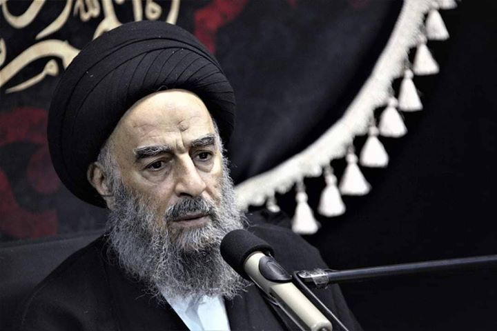 اية الله المدرسي ينتقد قتل المتظاهرين في ساحات الاحتجاج يدعو القوات الأمنية إلى القيام بواجبها في حفظ الأمن العام