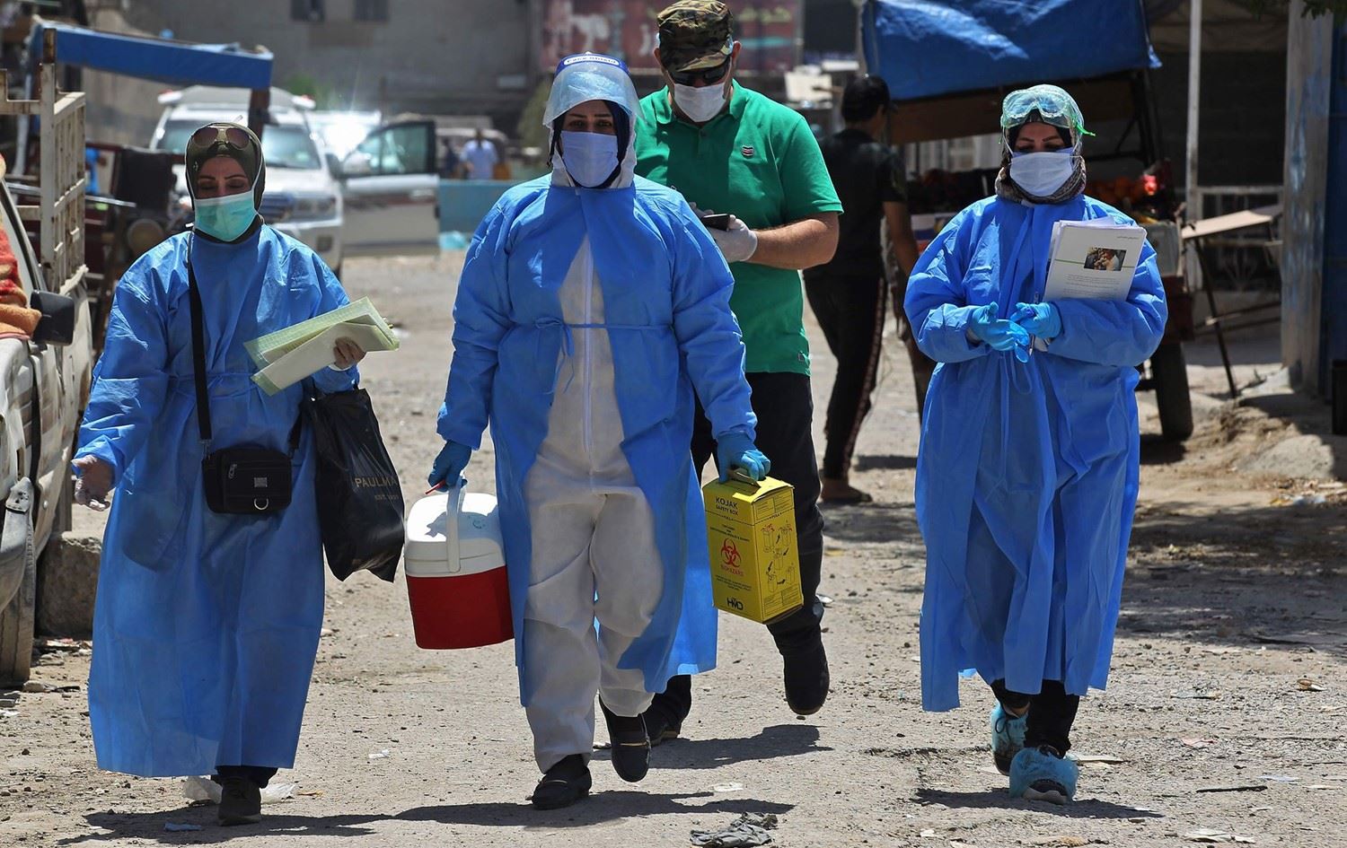 العراق يسجل أعلى معدل يومي لكورونا بواقع 308 إصابات