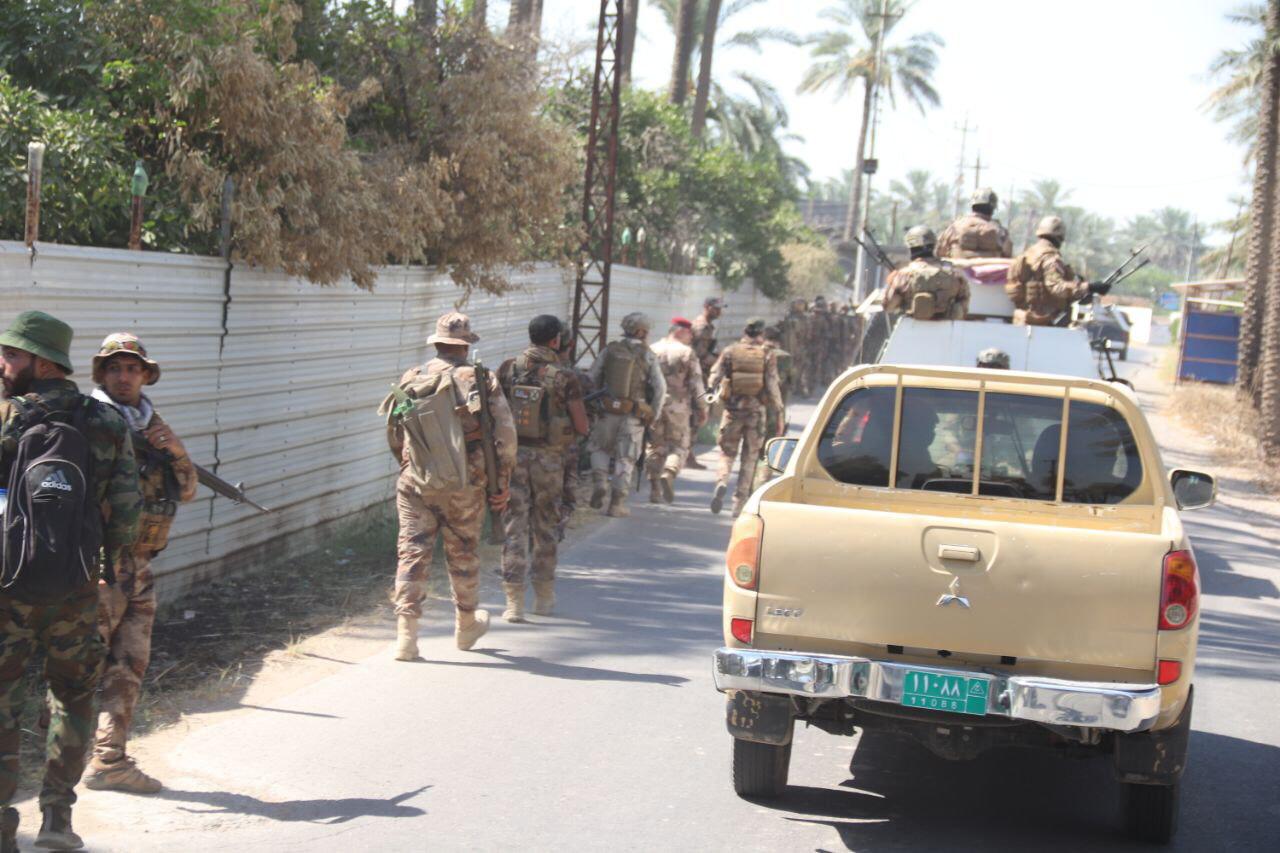 عمليات بغداد تعلن تدمير  مضافات  والقبض على ارهابيين شمال العاصمة