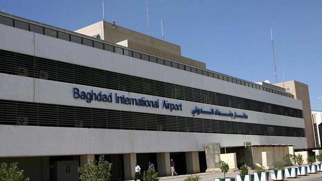 مطار بغداد الدولي يتعرض لقصف صاروخي