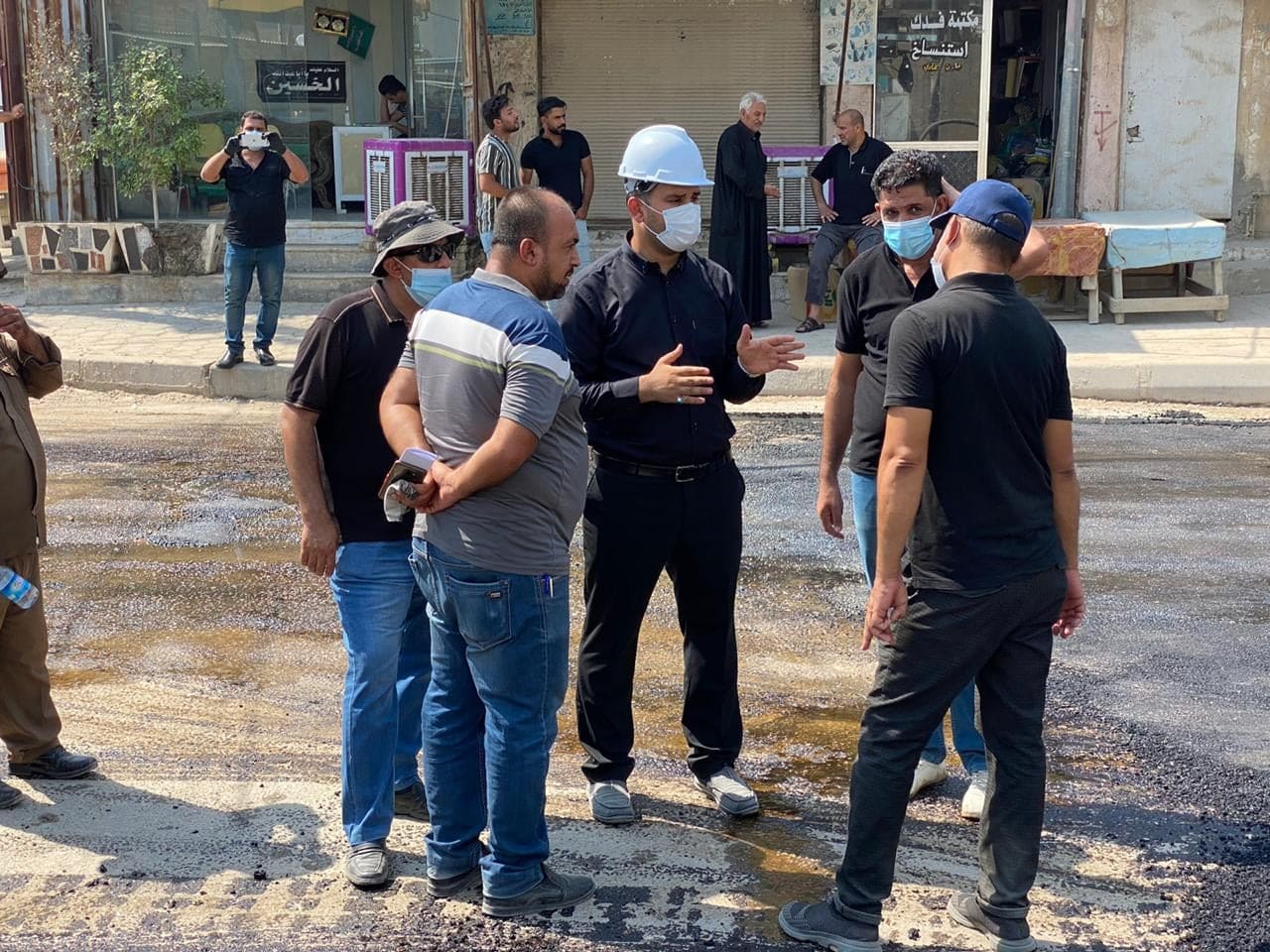 كربلاء:افتتاح شارع حيوي وتجاري في قضاء طوريج