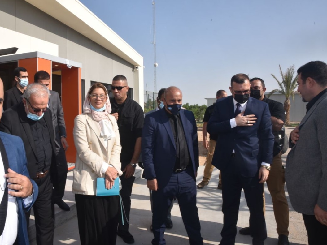 مصور..رئيس الهيئة الوطنية للاستثمار تزور مطار كربلاء الدولي: سنعمل على ايصال مشكلة المطار الى اعلى المستويات ليتم انجازه