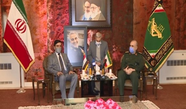 قائد الحرس الثوري الايراني لوزير الدفاع العراقي:انت تعرف احسن منا بطولات الشهيد سليماني وان طهران ستثأر له