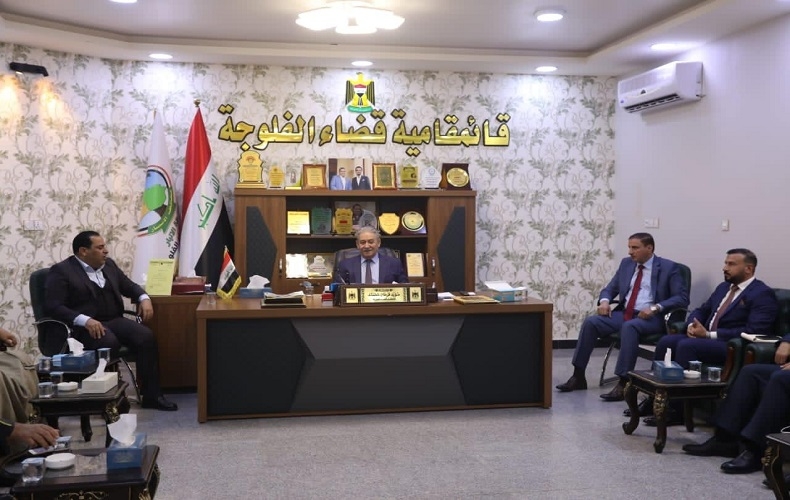 عبد الغني الاسدي يصل إلى الفلوجة