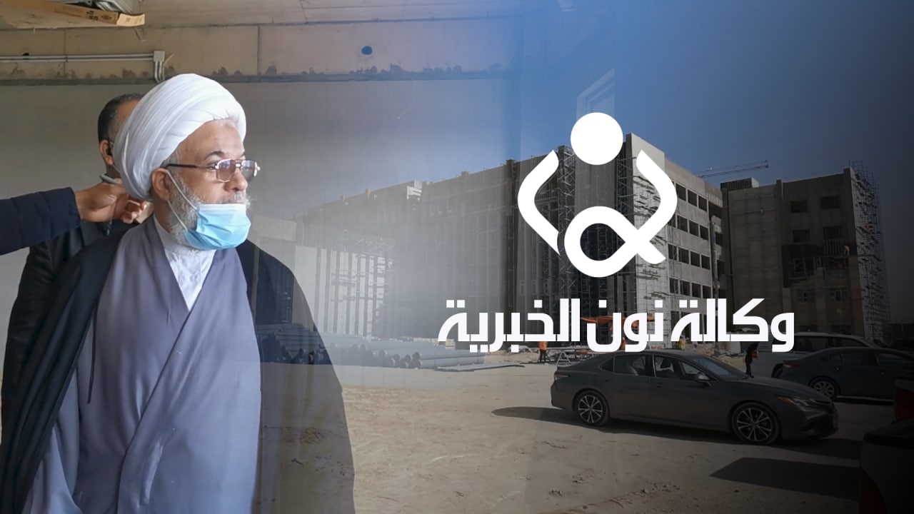 فيديو:ممثل المرجع السيستاني يتفقد احد المشاريع العلمية و الطبية التي تنشئها العتبة الحسينية في كربلاء