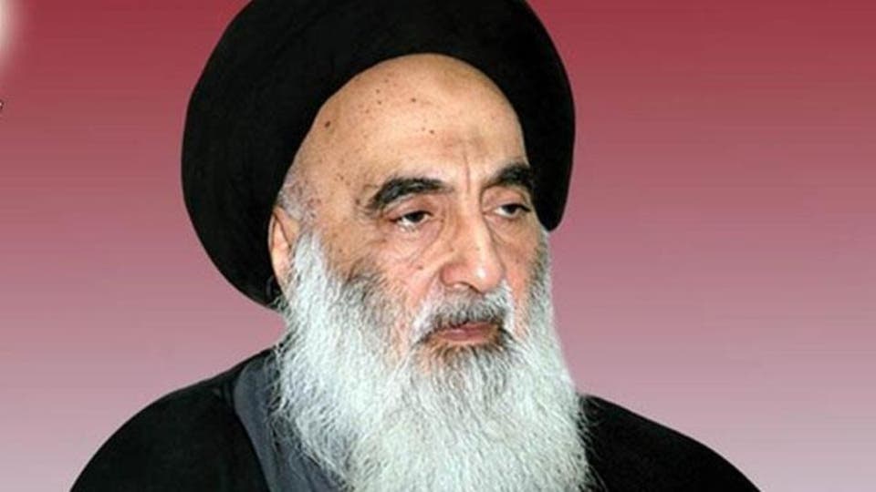 بالصور:كلمات السيستاني على جدران الكنائس ببغداد