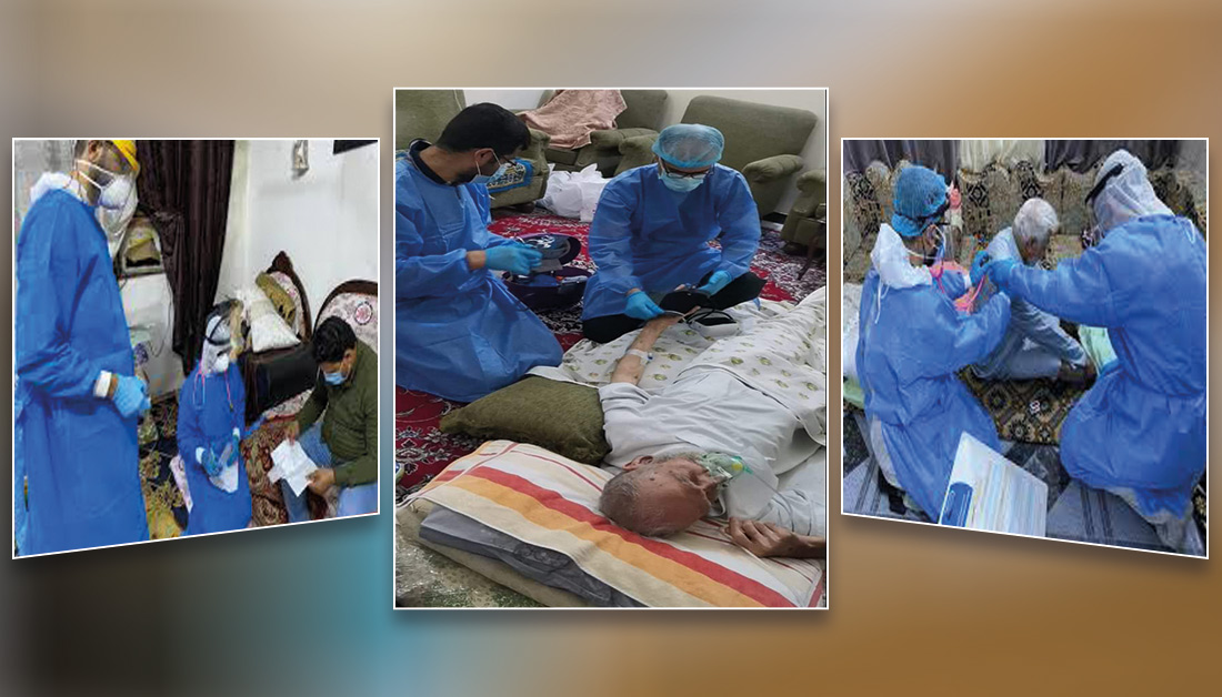 منذ عام :مستشفى تابع للعتبة الحسينية مستمر بعلاج مصابي كورونا في منازلهم مجانا