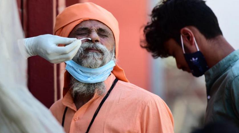 اكثر من  168 ألف إصابة جديدة بكورونا في الهند