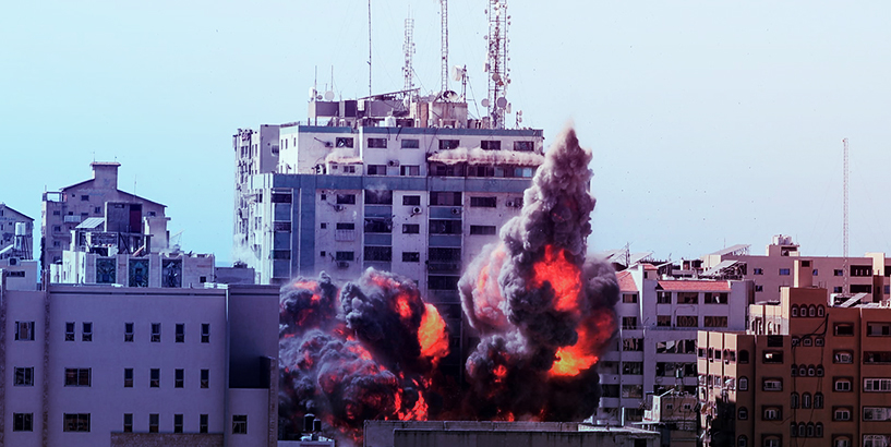 قلق دولي من استهداف اسرائيل لمكاتب اعلامية