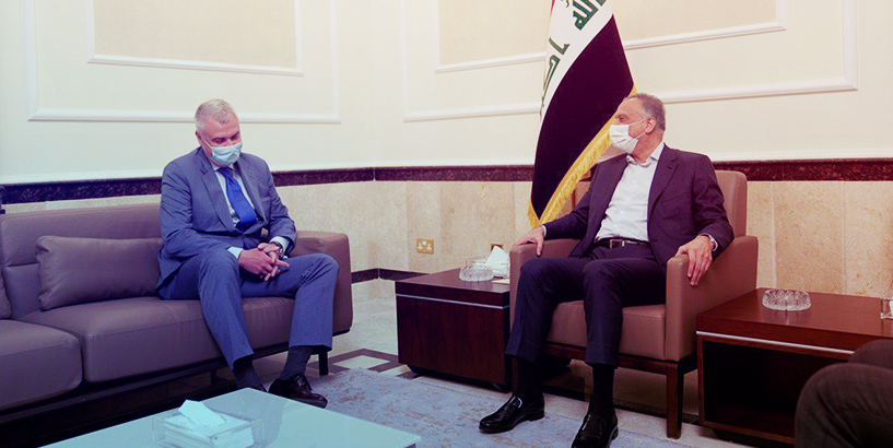 رئيس الوزراء العراقي يستقبل السفير الروسي