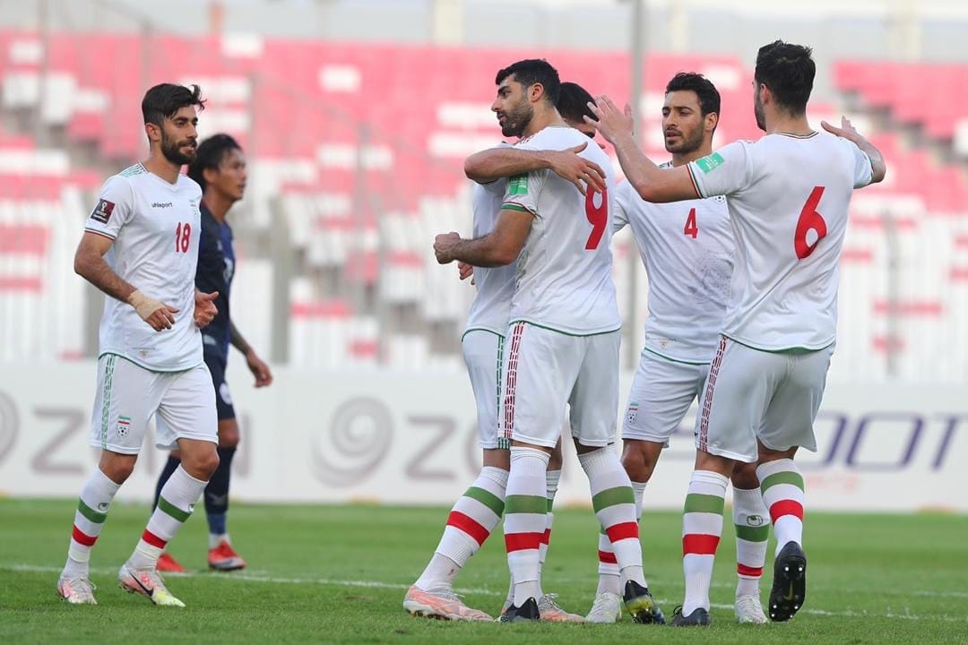 التصفيات المؤهلة لكاس العالم 2022:ايران تتغلب على كمبوديا بعشرة اهداف مقابل لاشيئ