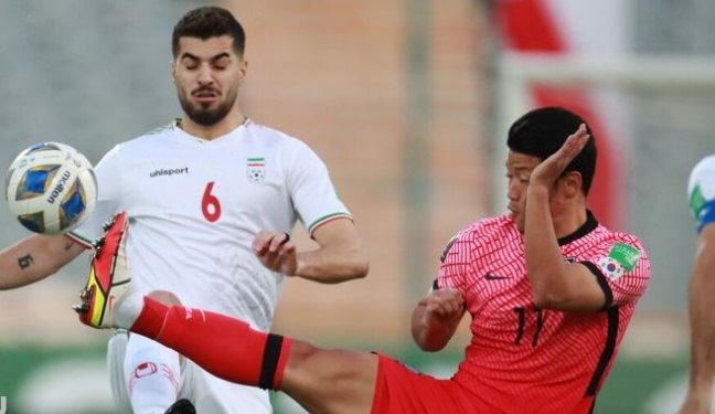 ايران تتصدر بعد تعادلها مع كوريا الجنوبية ضمن  تصفيات كاس العالم
