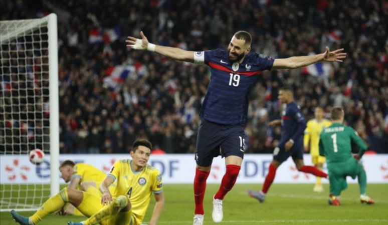 بثمانية أهداف نظيفة.. فرنسا تهزم كازخستان وتتأهل إلى المونديال