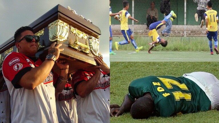 رياضيون خطفهم الموت على أرض الملاعب.. بينهم لاعبون عرب وآخرهم السلحدار