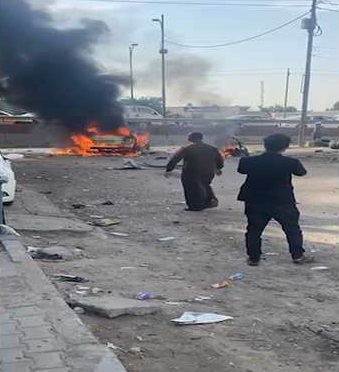 شهداء وجرحى بانفجار دراجة  مفخخة في البصرة