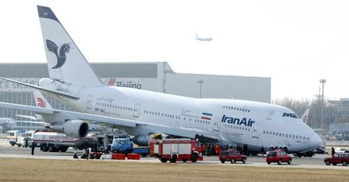 نقص قطع الغيار.. يشل نصف أسطول طائرات إيران