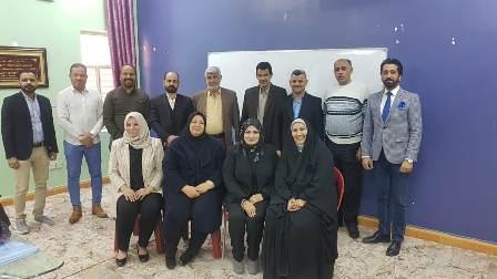 العمل تستكمل اجراءات تسليم الموجودات الثابتة للاقسام التي تم فك ارتباطها الى محافظة الديوانية