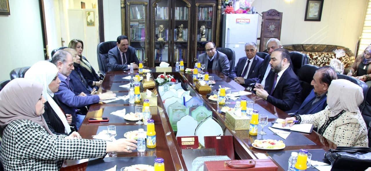 وكيل وزارة الثقافة د. ابو رغيف يناقش الاستعدادات النهائية لانبثاق نادي المثقفين في العراق