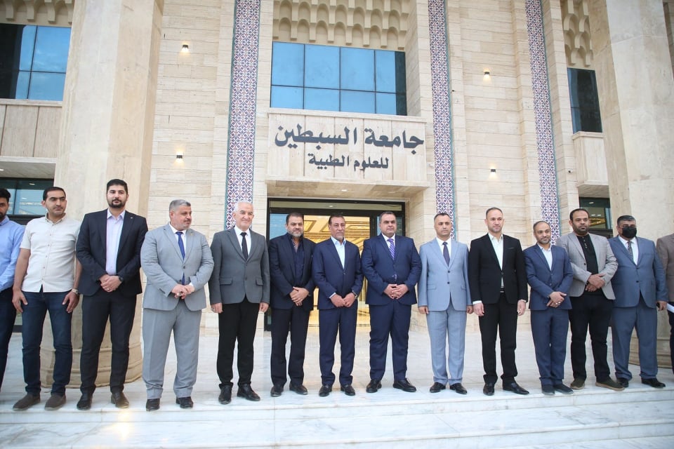 بالصور:حاكم الزاملي وحميد الغزي في كربلاء ويطلعون على عدد من مستشفيات العتبة الحسينية ويعدون بدعمها