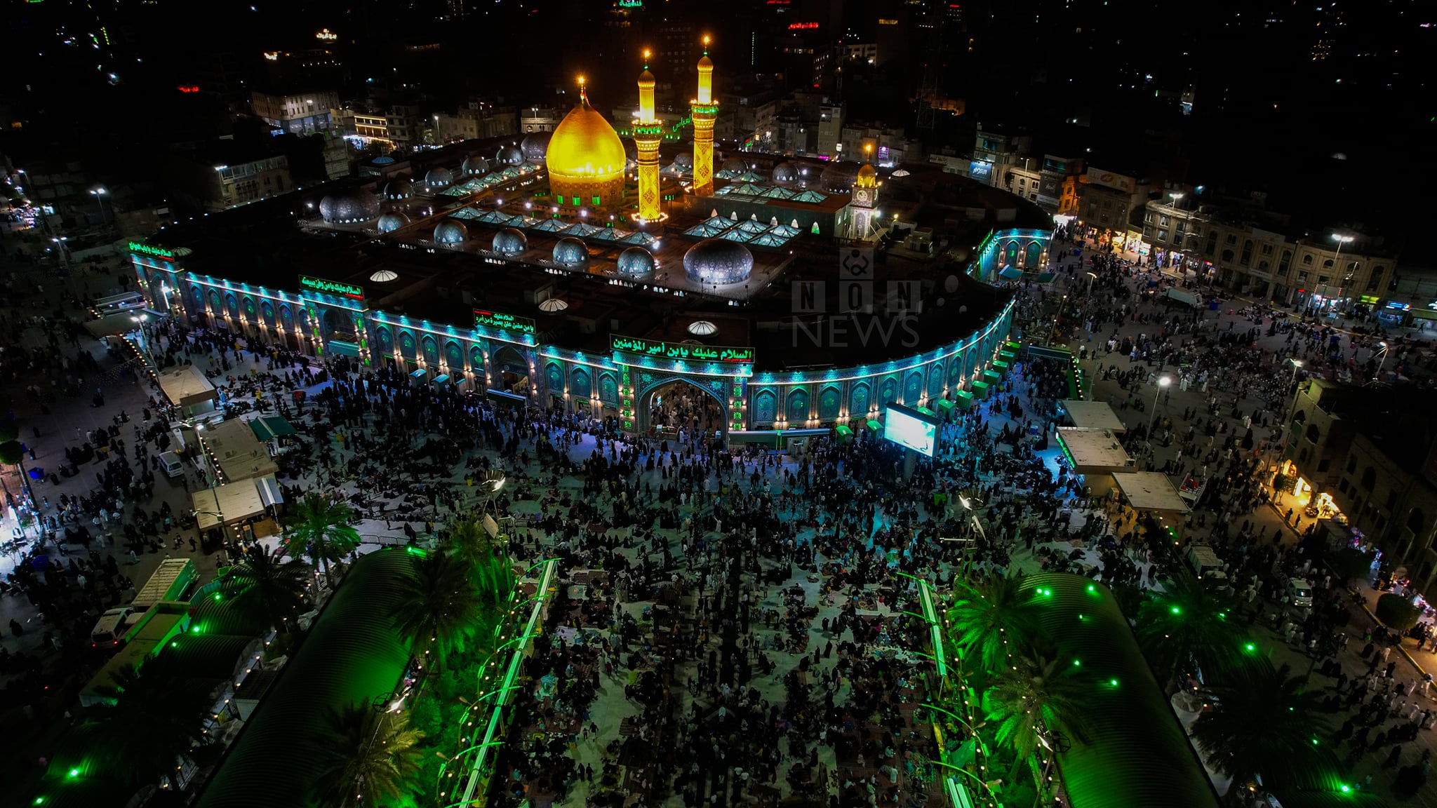 شاهد بالفيديو : احياء ليلة القدر في كربلاء