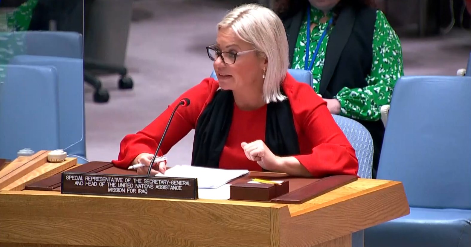 بلاسخارت لمجلس الأمن: السخط الشعبي في العراق قد يخرج عن السيطرة بأي لحظة