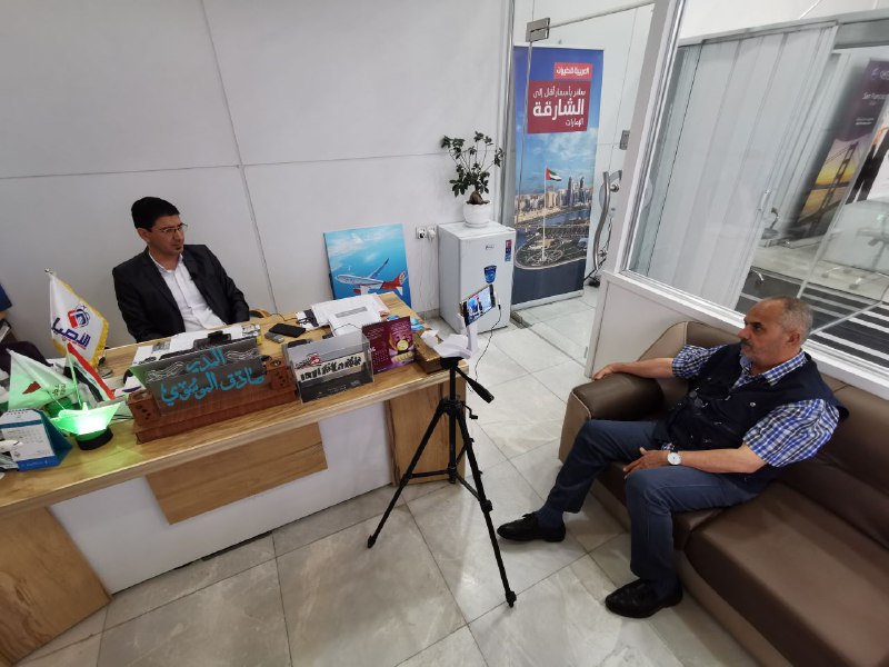 فيديو.. العواصف الترابية تبعثر اوراق المسافرين وشركات السفر في كربلاء المقدسة (تقرير)