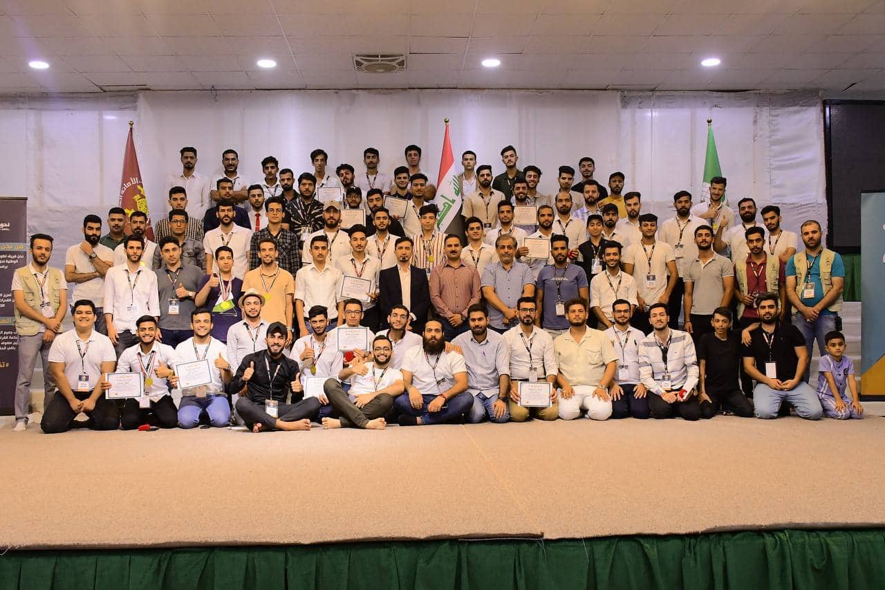 بالصور:تجمع شبابي في كربلاء المقدسة ينظم مخيماً صيفياً ضم عدد من طلبة الجامعات العراقية ولمختلف الطوائف