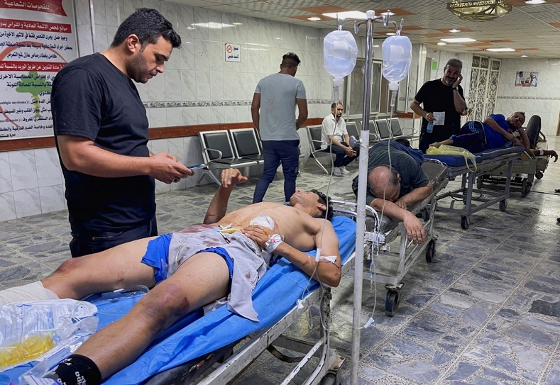 12 شهيد و270 مصاباً إثر اشبتاكات المنطقة الخضراء في بغداد