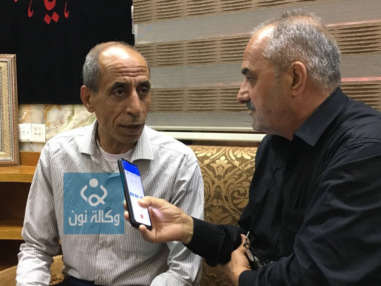 والد الشهيد الفلسطيني محمد الدرة يزور كربلاء: المدرسة الحسينية اسست فينا النضال والتضحية