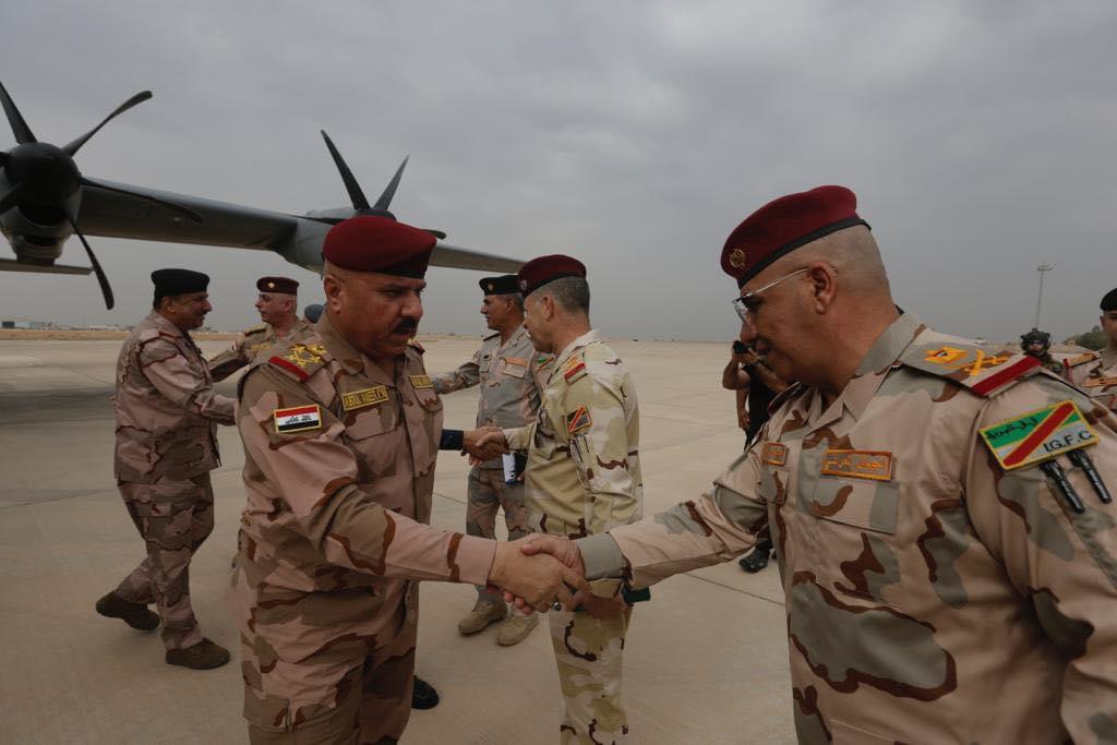 وفد أمني برئاسة الشمري يصل إلى كركوك