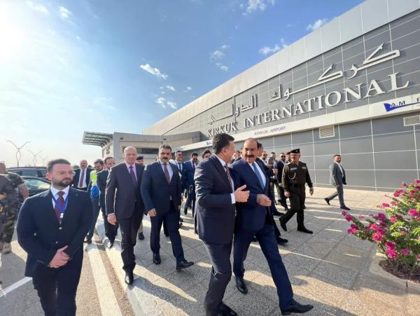العراق يفتتح مطار كركوك الدولي