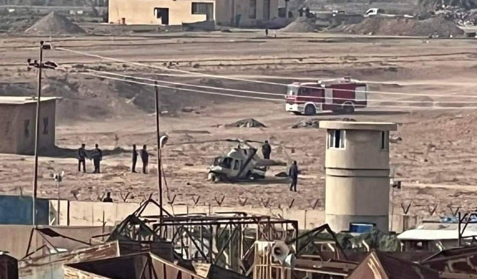 سقوط طائرة مسلحة قرب سامراء