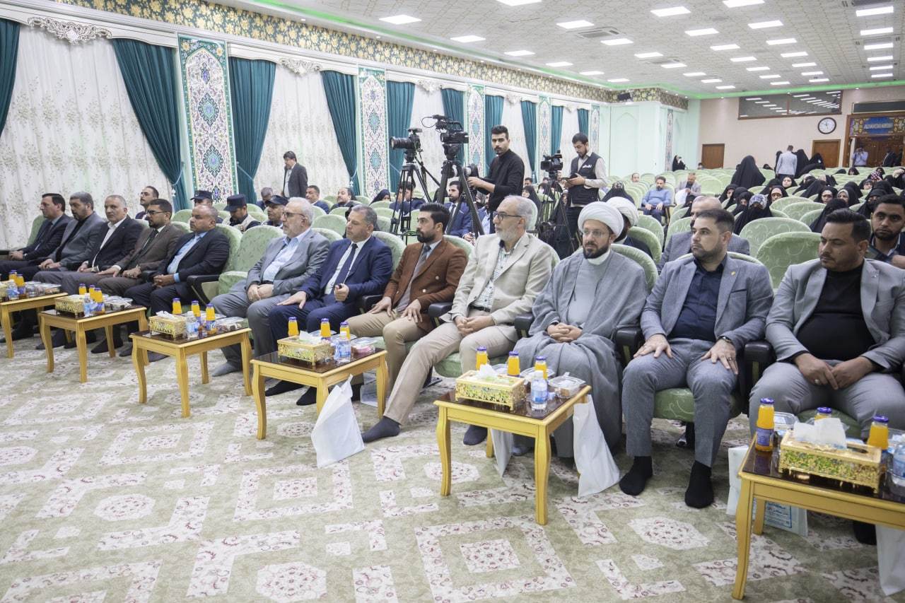 في كربلاء .. مركز يعنى بالأسرة ينظم احتفالية بمناسبة ذكرى ولادة السيدة زينب الكبرى( ع)