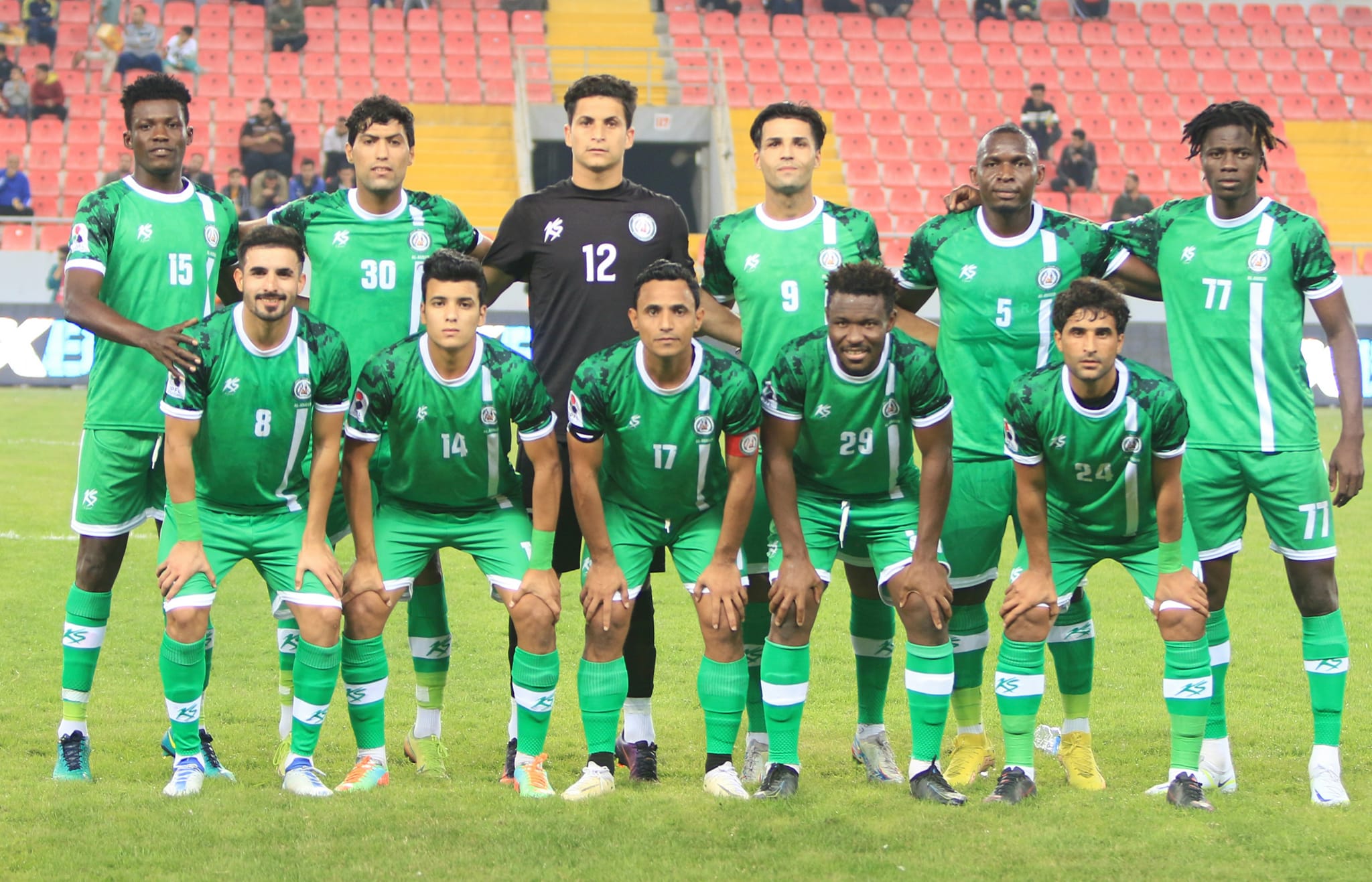 رغم المطر وطرد احد لاعبيه ...نادي كربلاء يحصل على نقطة ثمينة من زاخو