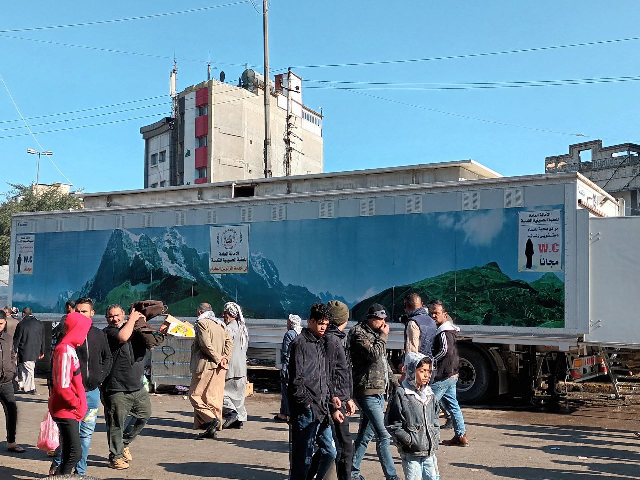 (73) آلية دعم لوجستي ومفارز صحية ومراكز مفقودين:خدمات كبيرة تقدمها العتبة الحسينية في مدينة الكاظمية