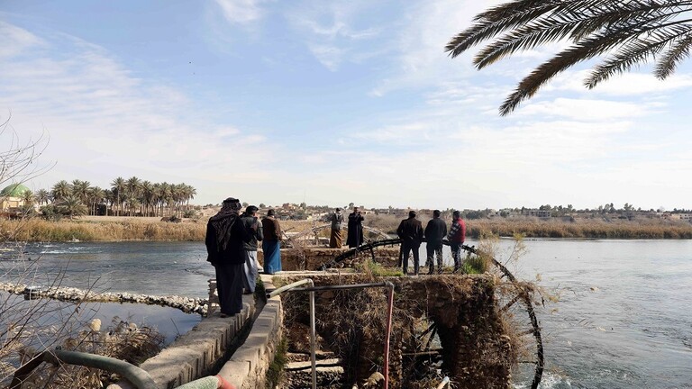 الموارد المائية العراقية تعلن ارتفاع مناسيب الفرات