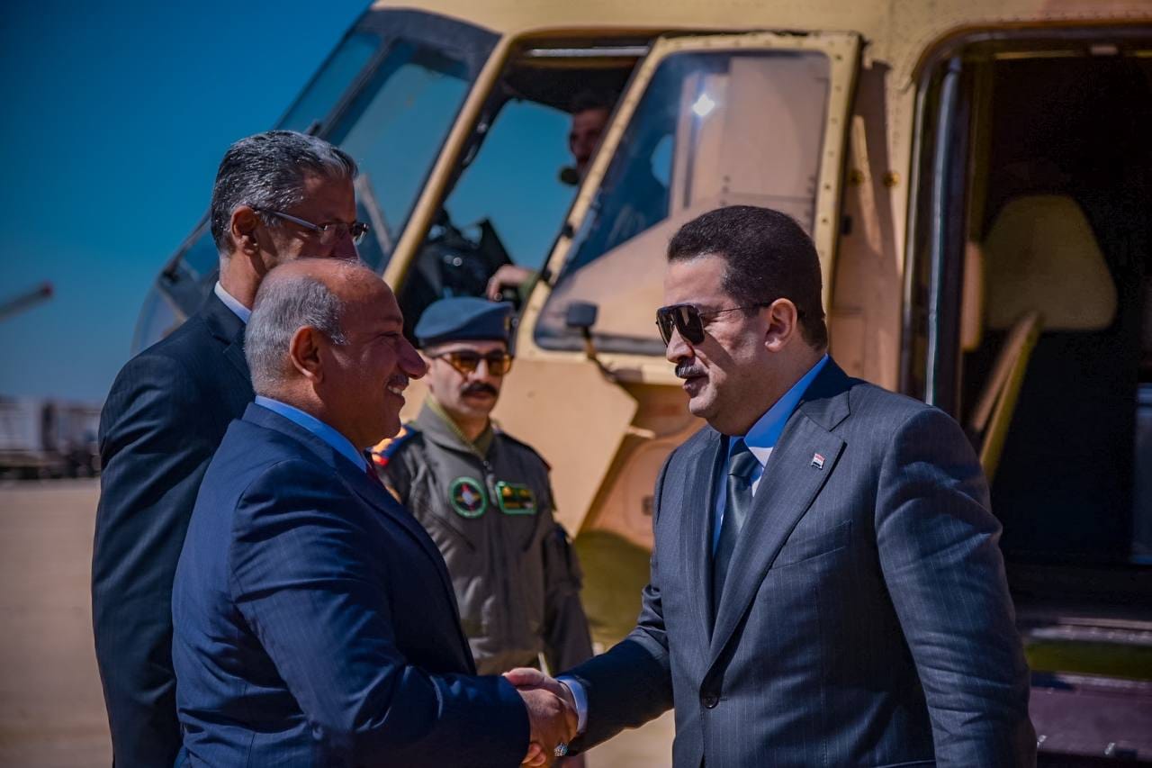 بالصور:السوداني يصل كربلاء لبدء الانتاج الاولي لمصفى كربلاء النفطي