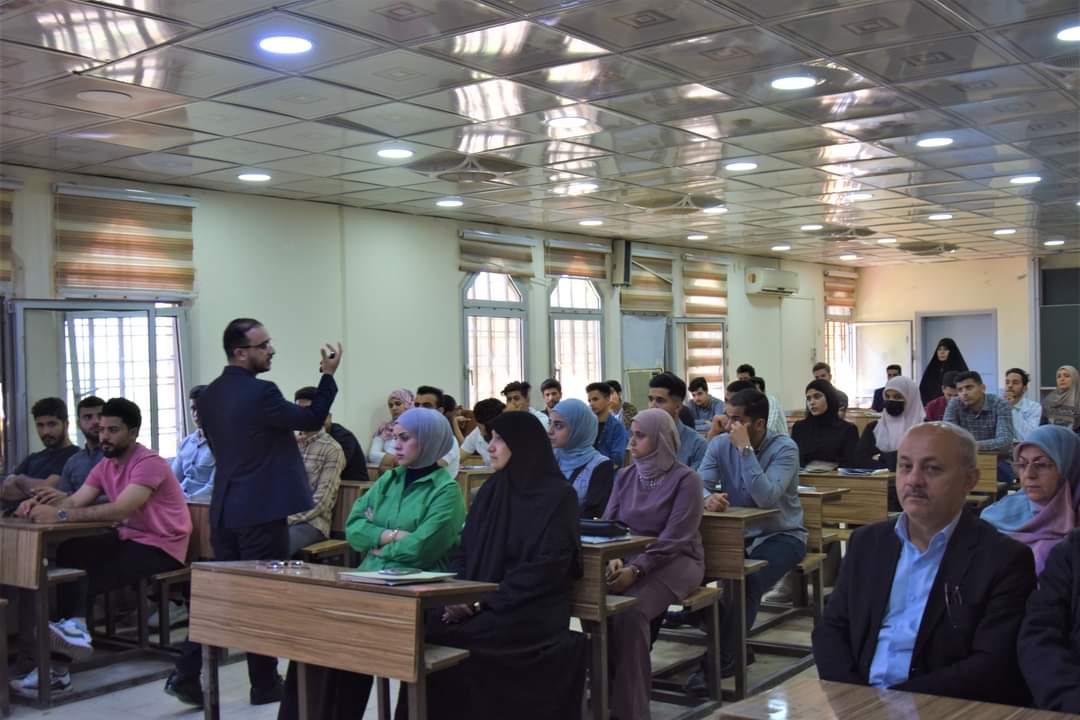 مخاطر المخدرات والإدمان  في المعهد التقني كربلاء