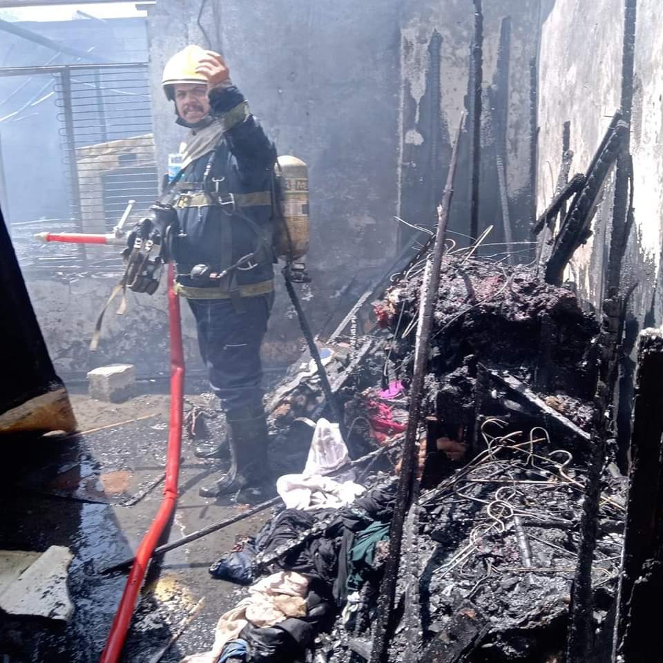 إخماد حريق اندلع في دار سكنية في كربلاء