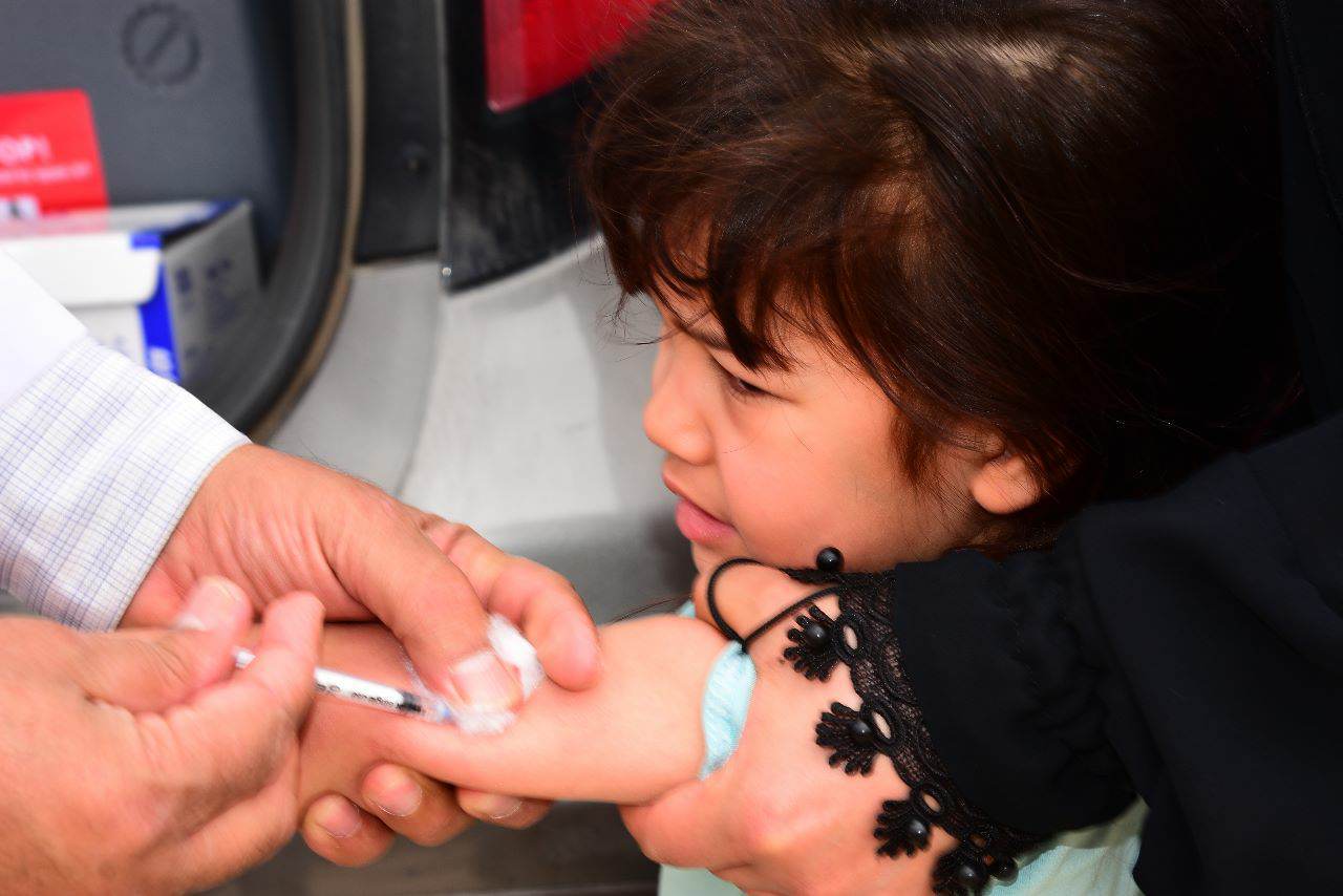 تلقيح أكثر من ( 500 ، 11 ) طفل وطفلة في كربلاء