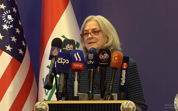 السفيرة الأمريكية تحتفي بذكرى مرور عام على عملها سفيرةً للولايات المتحدة بالعراق