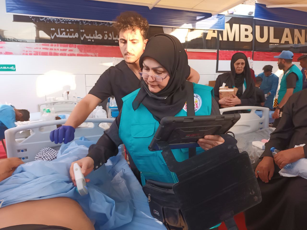 سونار محمول باليد :تقنية طبية جديدة تدخلها العتبة الحسينية لخدمة الزائرين في كربلاء