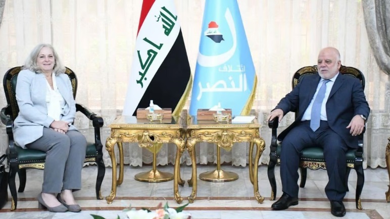 العبادي يستقبل السفيرة الأميركية