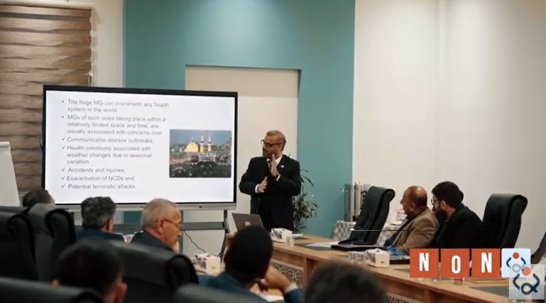 فيديو:شارك بها خبراء اجانب :العتبة الحسينية تقيم اول ورشة عمل تختص بطب الحشود