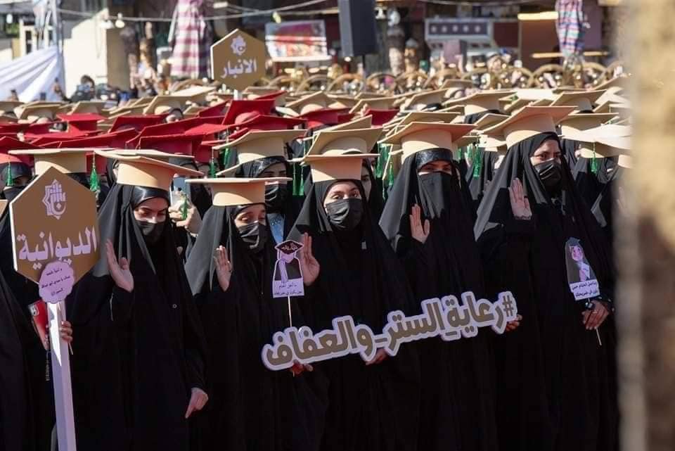 السيد احمد الصافي لطالبات الجامعات العراقية: حذاري من تغيّر الفطرة السليمة التي فطرتن عليها