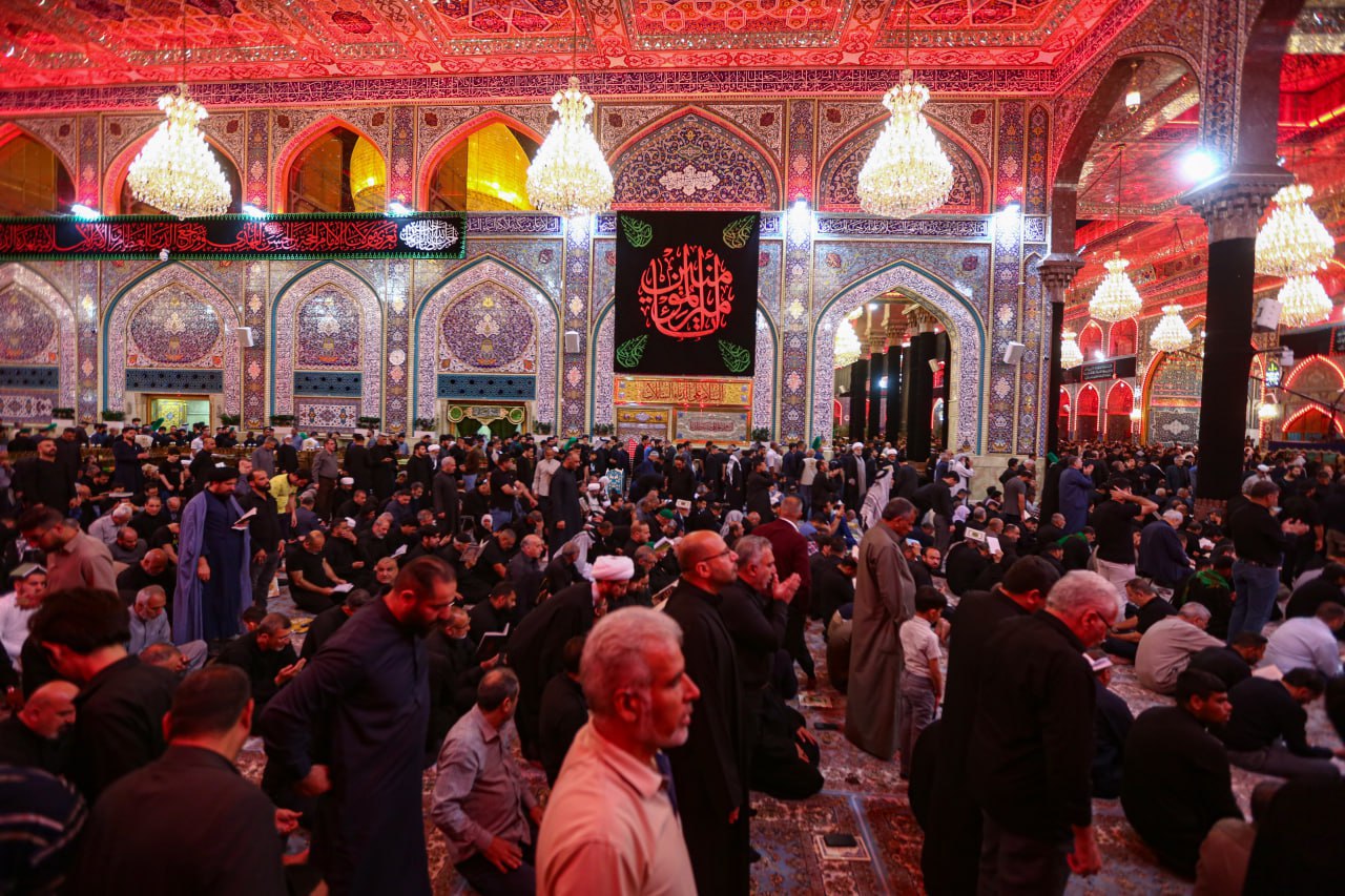 زائرون عرب واجانب: كربلاء قطب العالم واحياء ليلة القدر فيها يجسد الروحانية والتقرب الى الله